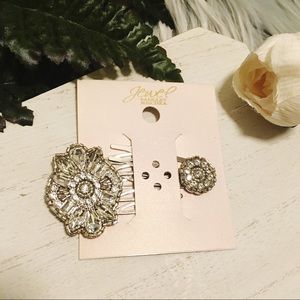 BADGLEY MISCHKA Jewel Hair Pin Set